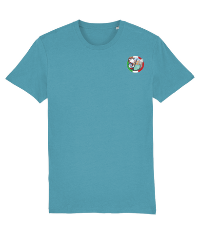 Bull Terrier Gondolier Small Logo Men's T-Shirt