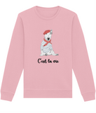 C'est la vie Bull Terrier Sweater