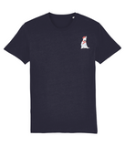 Women's Bull Terrier Aviator Fitted T-Shirt Small Logo
