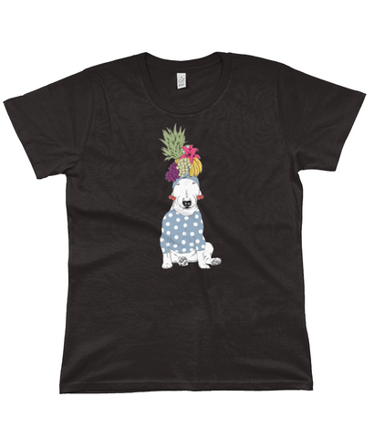 Bull Terrier Fruit Hat Classic Women's T-Shirt