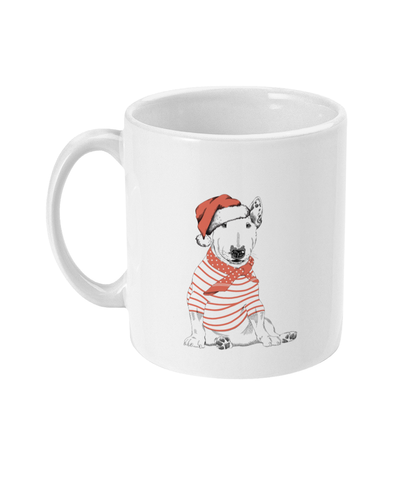 Bull Terrier Christmas Special Edition Tea Cup