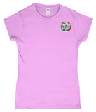 Bull Terrier Gondolier Women's Fitted Ringspun Small Logo T-Shirt