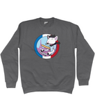Kids Bull Terrier French Cyclist Sweater