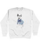 Bull Terrier Disco Dog Kids Sweater