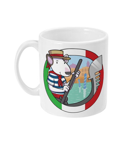 Bull Terrier Gondolier Tea Cup