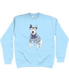 Bull Terrier Disco Dog Kids Sweater