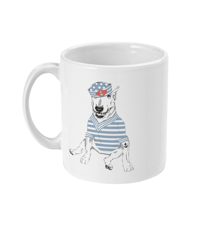 Bull Terrier Sailor Tea Cup